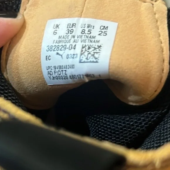 Puma Women’s Mayze Platform Chelsea Suede Tan Gum Sole Casual Boots Size 8.5 New - Picture 13 of 13